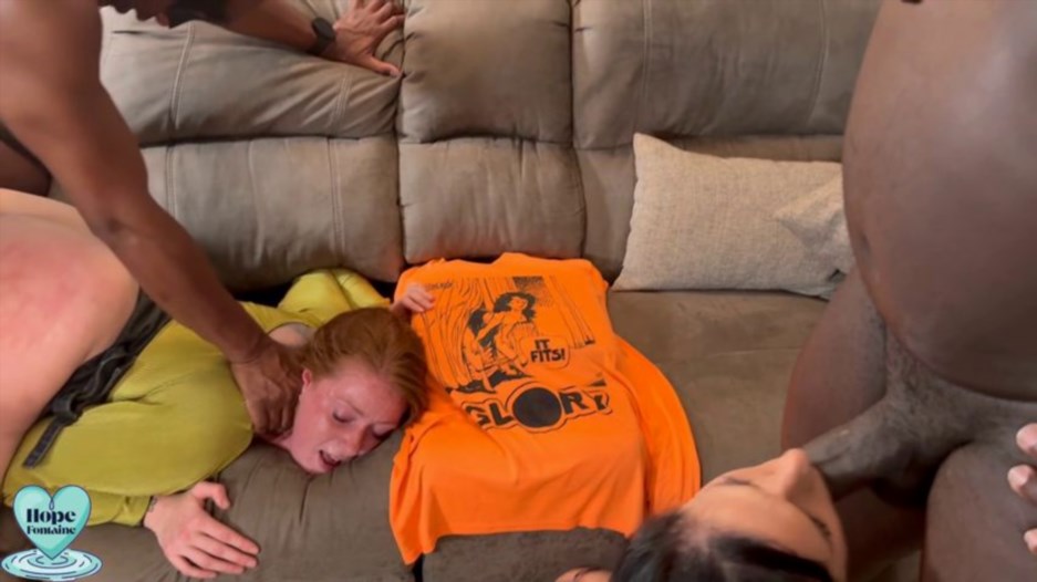 Hope Fontaine, Allison Bloom - 2 Sluts Gets Loaded By 2 BBCs [SD 480p] Stream